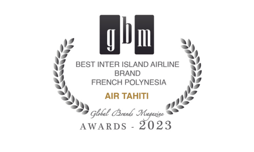 BEST INTER ISLAND AIRLINE BRAND FRENCH POLYNESIA 2023