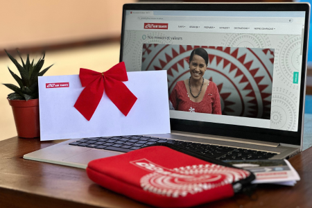 La carte cadeau Air Tahiti
