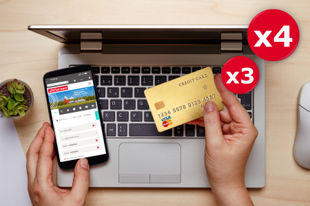 Paiement en 3 ou 4 fois