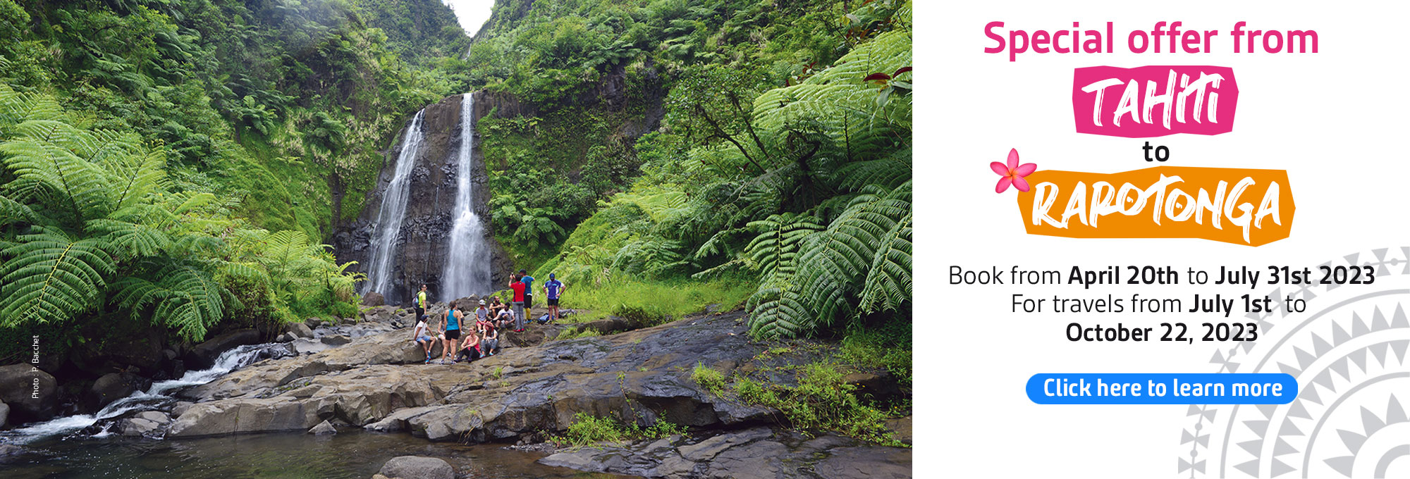 Rarotonga special offer