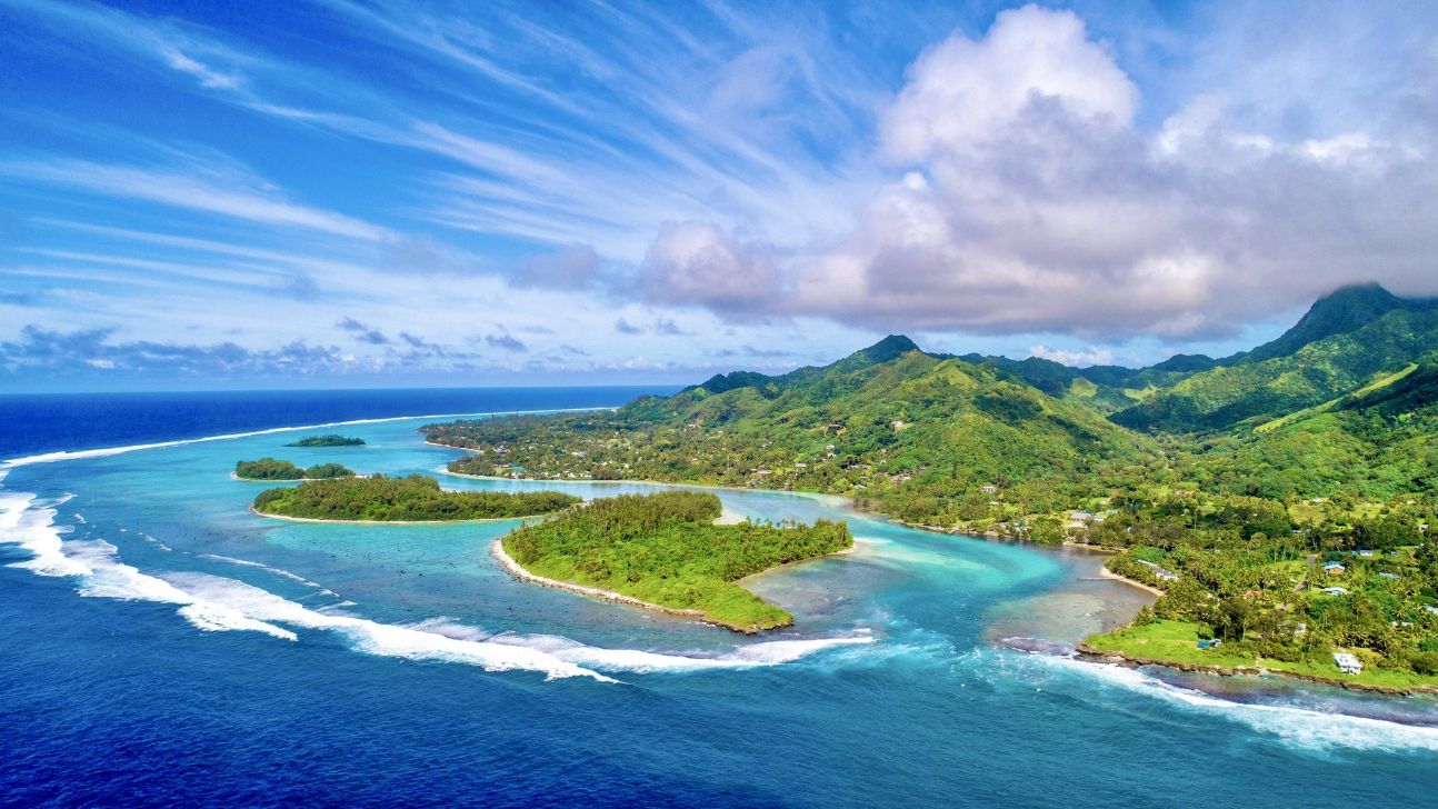 Rarotonga Island little Polynesian Resort