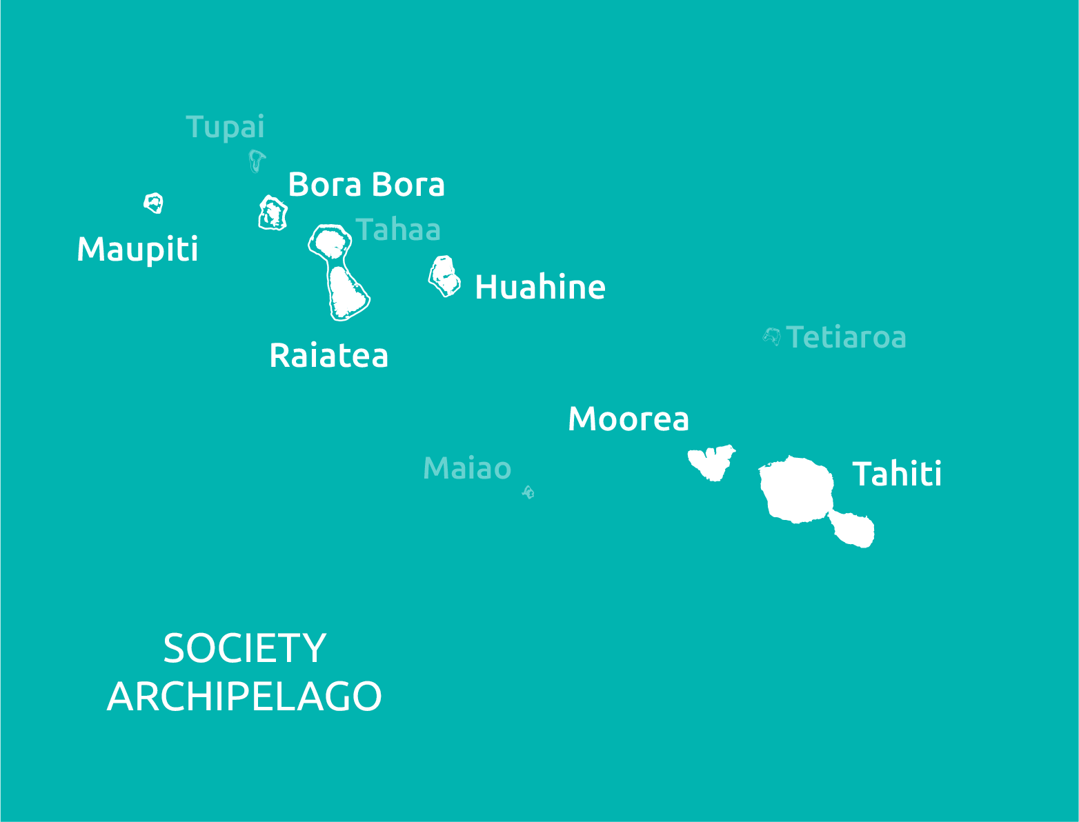 Map-Bora Bora Pass