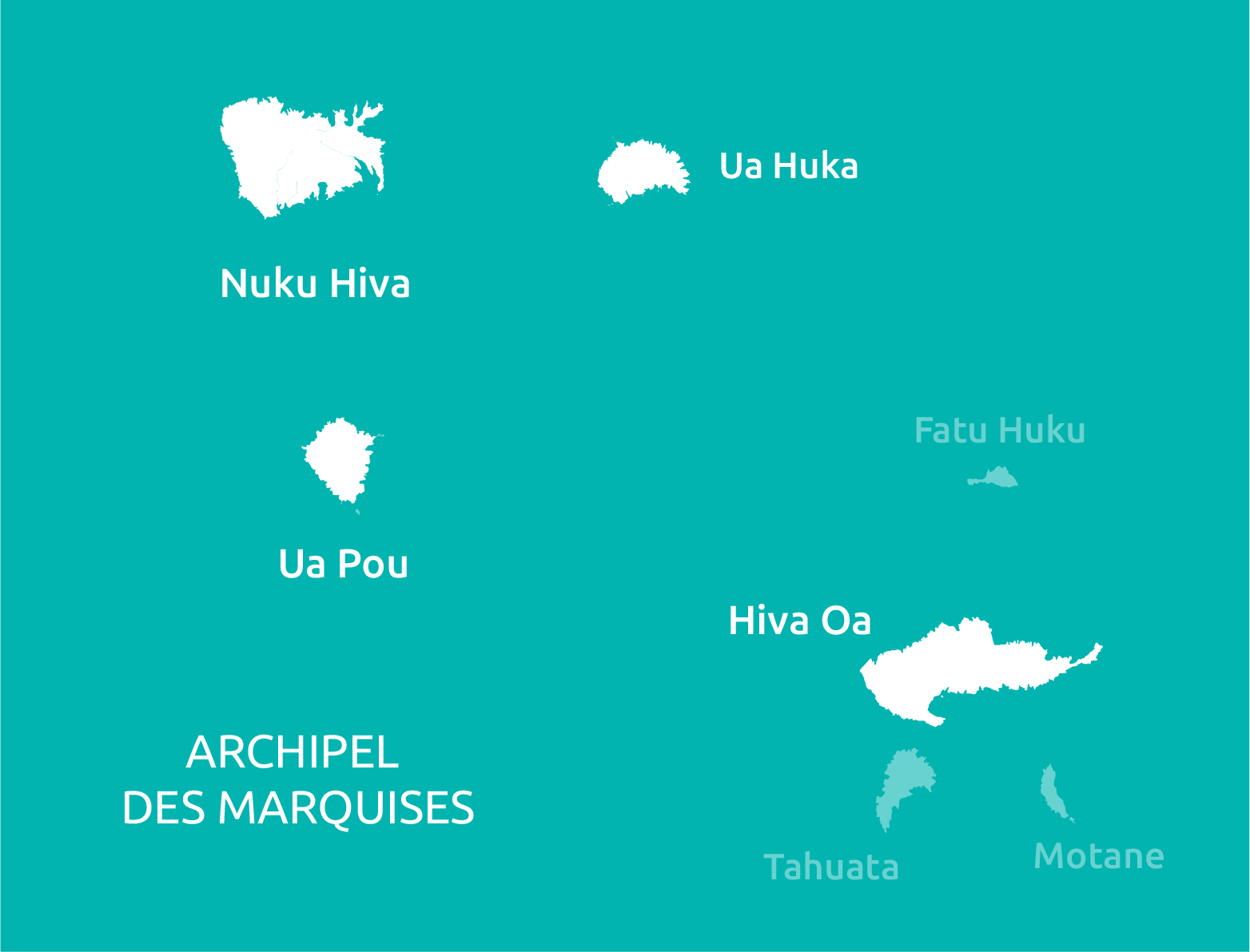 carte des îles marquises