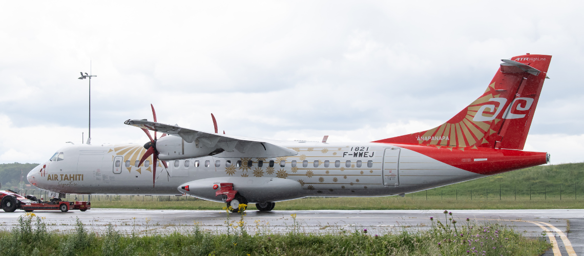 Photo Livrée ATR All Business Air Tahiti Signature